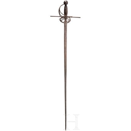Une longue rapière de cavalier allemand, circa 162