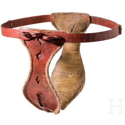 Una cintura di castità tedesca, XIX secolo o prece