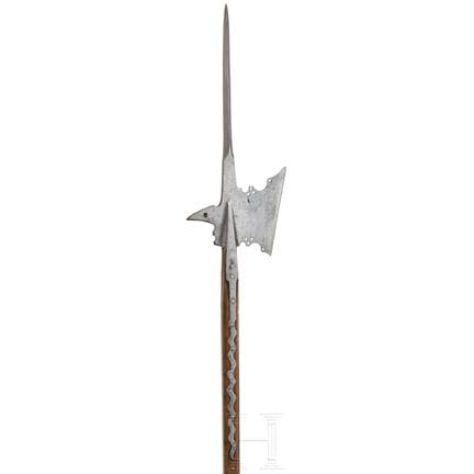 Hallebarde allemande de type « Landsknecht », vers
