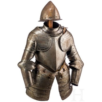 Armatura italiana leggera, 1590 circa  
Elmo da ti