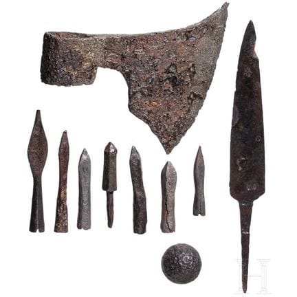 Collection d'armes allemandes anciennes, XIVe-XVII