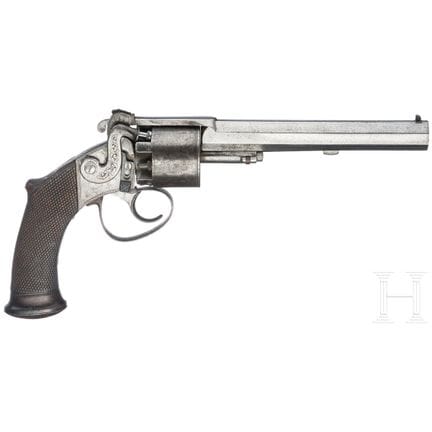 Un revolver a percussione Westley Richards, 1850 c