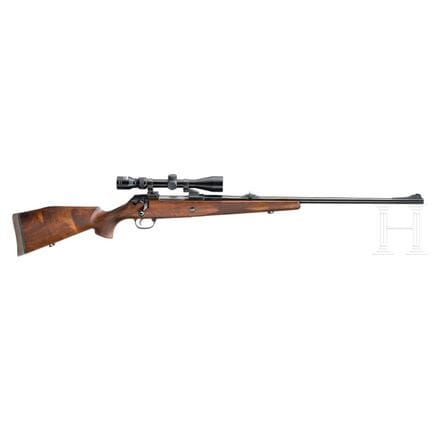 A Voere Voerenbach型，带瞄准镜  
口径 .375H&amp;H，编号 86346