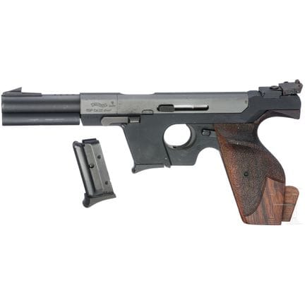 Un Walther modèle OSP  
Calibre .22 Short, n° 0650