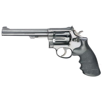 史密斯威森 Mod. 17-2  
口径 .22lr，编号 K734959，光面枪管，长15厘米。六