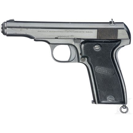 A MAB mod. D  
Calibre 7,65 mm Browning, n° 343370