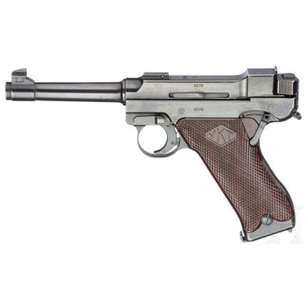 芬兰——瓦尔梅特L 35型（“拉赫蒂”），早期第4型  
口径9毫米鲁格，编号6578，编号一致。光
