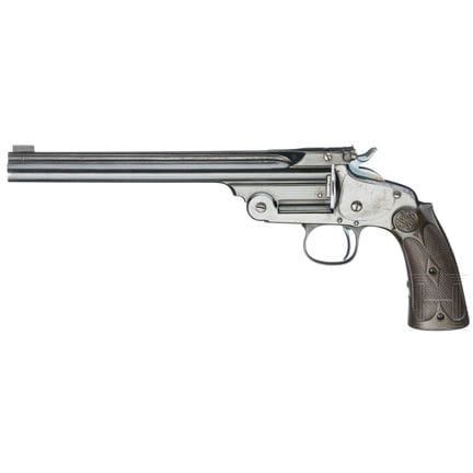 史密斯-韦森（Smith &amp; Wesson）1891型单发手枪  
口径 .22lr，编号 