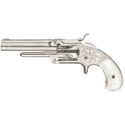史密斯-韦森（Smith &amp; Wesson）1 1/2型，第二代  
口径：.32S&amp