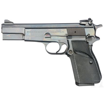 FN Mod. 1935 Hi-Power  
口径 9mm卢格，编号 245PZ54364，编号一