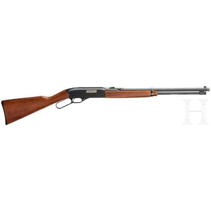 温彻斯特Mod. 150型  
口径.22lr，编号B932130，光面枪管，长20½英寸。16发弹