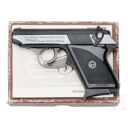 Walther TPH, Ulm, avec boîte  
Calibre 6,35 mm Bro