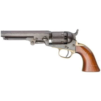 Una Colt Mod. 1849 Pocket  
Calibro .31 (polvere n