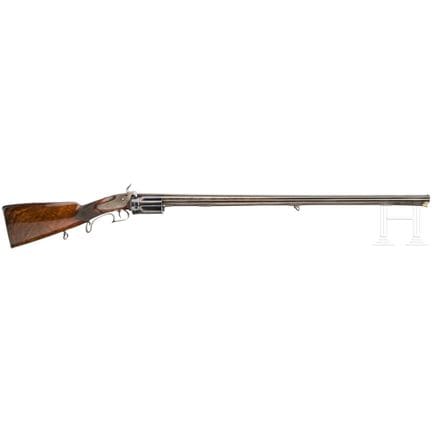 Fucile a revolver a percussione della Fischer di S