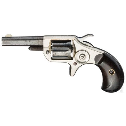 Un Colt New Line calibre .22, 2e modèle  
Calibre 