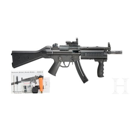 一支德国Sport Guns Mod. 5型半自动步枪  
口径.22lr，编号B023274，编号