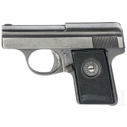 Walther Mod. 9  
Calibre 6,35 mm Browning, n° 193/