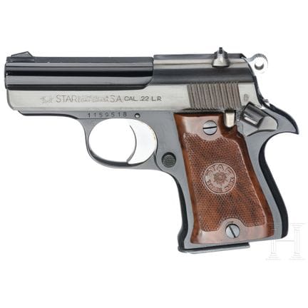 A Star Mod. HK Lancer  
口径 .22lr，编号 1159518，光面枪管，长