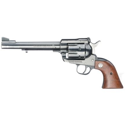 一把鲁格新式黑鹰手枪  
口径 .357Mag，编号 32-14547，哑光枪管，长6½英寸。六发弹