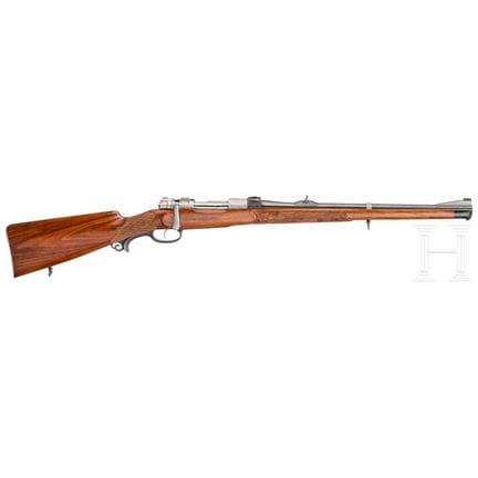 98式步枪  
口径 .308Win，编号 2010，光面枪管，长度 50 厘米。带斜面珠形准星的立