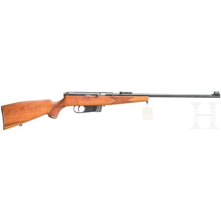 A Voere 半自动步枪  
口径 .22lr，编号 106860，光面枪管，长度 54 厘米。滑