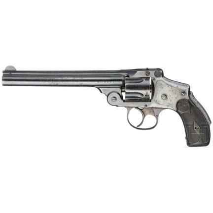 史密斯-韦森 .38 安全无击锤手枪，第4型  
口径 .38S&amp;W，编号 154317，编