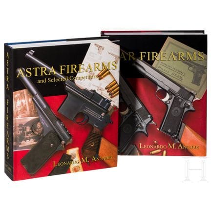 Due volumi di Leonardo M. Antaris, “Astra Firearms