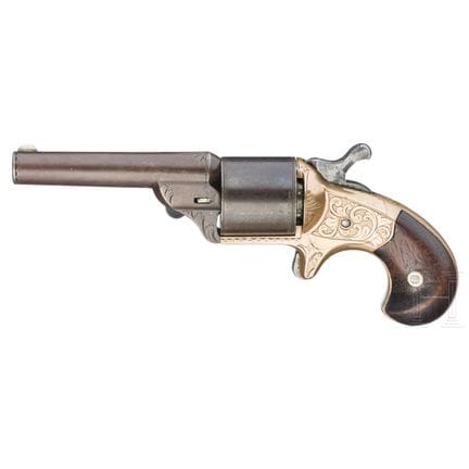 Un revolver National Arms, modèle « Moore's Patent