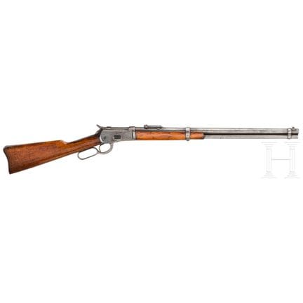 A Garate Anitua Tigre型（即温彻斯特92型）  
口径 .44-40WCF，编号