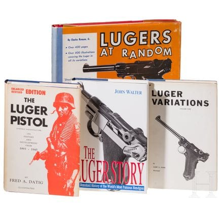 quattro libri in lingua inglese sulle pistole Luge