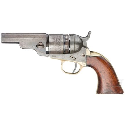 Un Colt modèle Pocket, conversion à petit cadre  
