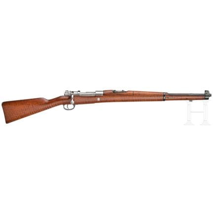 Una carabina DWM Mauser Modelo Argentino 1909  
Ca