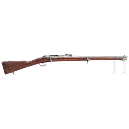 A, fucile Chassepot modificato modello 75, Tulle  