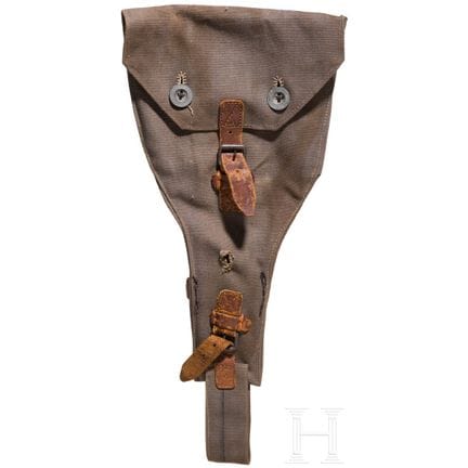 Una funda tipo «Snail-drum» para un Luger de artil
