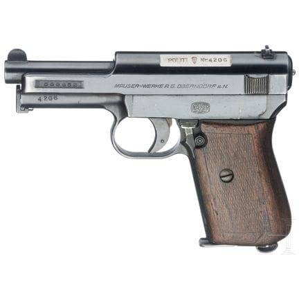 Una Mauser mod. 1914/34, Navy, utilizzata nel dopo
