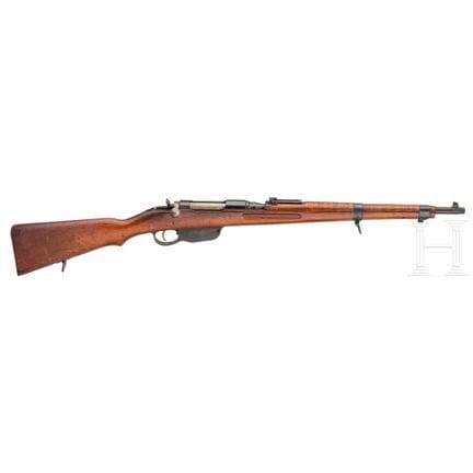 Una Steyr Mod. M 95, Gendarmería  
Calibre 8x50R M