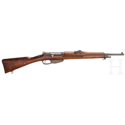 Una carabina Steyr Mannlicher n.º 3, 1900  
Calibr