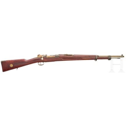 Una carabina Mauser Mod. M/96, 1899  
Calibre 6,5x