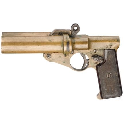 A Flare Gun Mod. A.W.W., Kriegsmarine  
Kal. 4(Sig