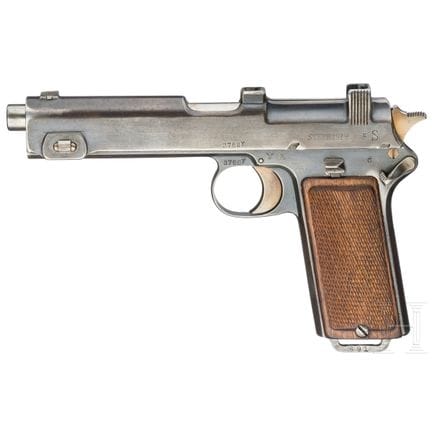 Una Steyr Mod. 1912, Policía de Ostmark  
Calibre 