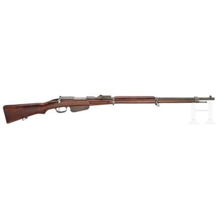 Un OEWG Mod. 88/90  
Calibre 8x56R Mannl, sin núme