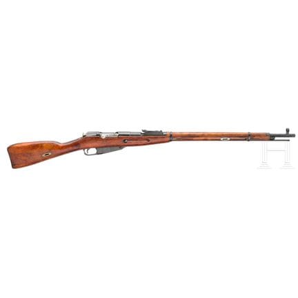 Un Mosin-Nagant Tula, modelo M 1891/31, de 1943  
