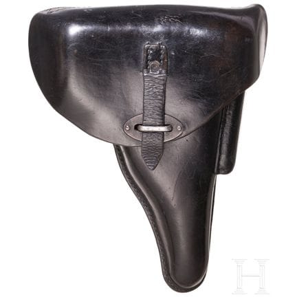 Una fondina per una P38 codice "cey 42"  
In pelle