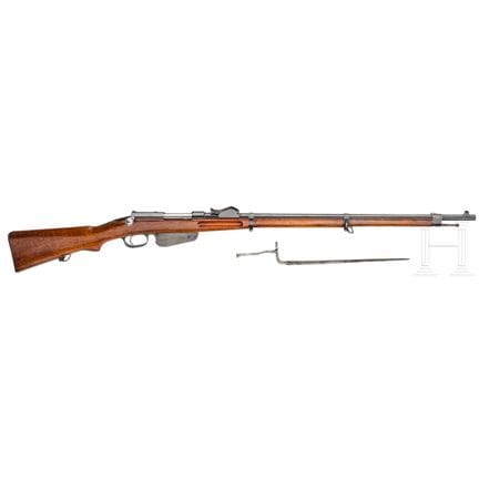 Fusil de infantería OEWG M 88  
Calibre 8x50R Mann