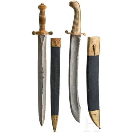 Due coltelli da fascine, XIX/XX secolo  
Coltello 