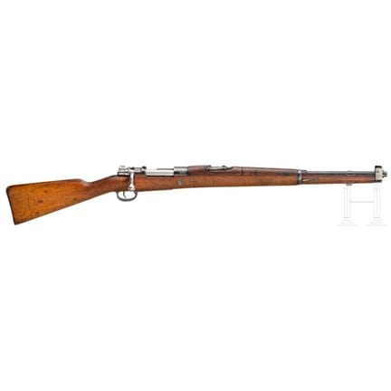 Una carabina DWM Mauser Modelo Argentino 1909  
Ca