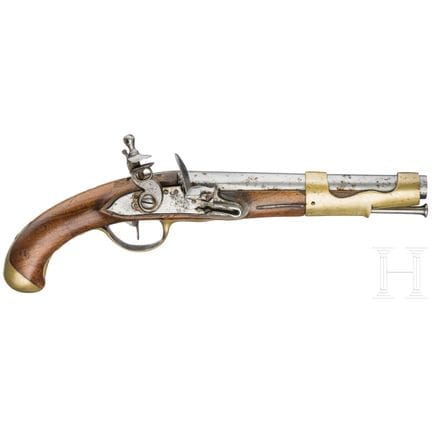 Una pistola de chispa M 1763/66, 2.º modelo, Libre