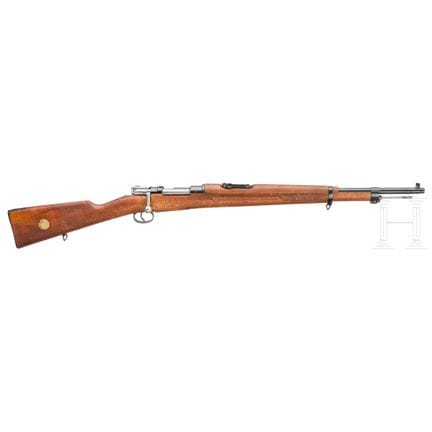 Una carabina Carl Gustaf, modelo M/96, 1900  
Cali