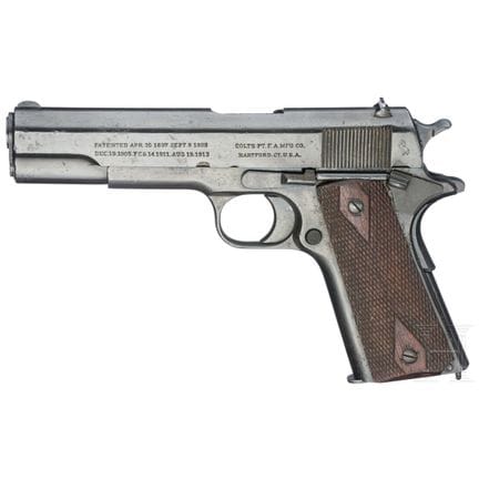 Una Colt Mod. 1911, contrato ruso  
Calibre .45 Au