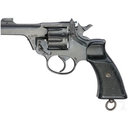 An Enfield No. 2 Mk 1  
Caliber .380RevMK.I, No. E